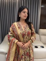 Pure Cotton Dupatta and Palazzo set - Image 3