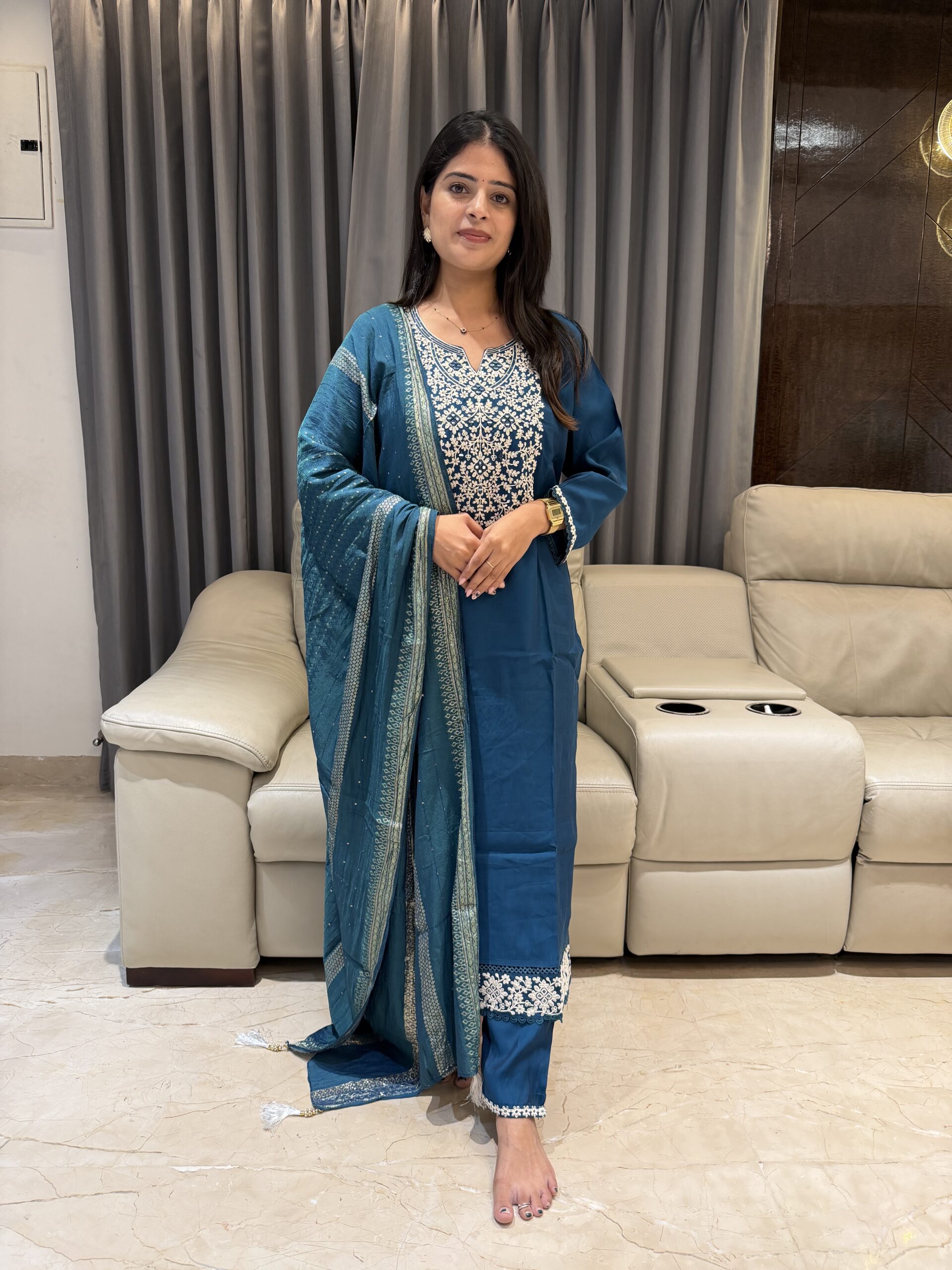 Party wear dupatta set