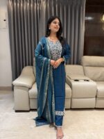 Party wear dupatta set - Image 3