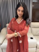 Pure Cotton Kota kurta and Dupatta set - Image 4