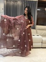 Pure Cotton Kota kurta and Dupatta set - Image 3