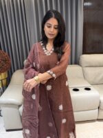 Pure Cotton Kota kurta and Dupatta set - Image 8