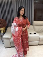 Pure Cotton Kota kurta and Dupatta set - Image 6