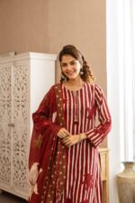 Cotton Dupatta and Palazzo set - Image 7