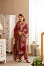 Cotton Dupatta and Palazzo set - Image 6